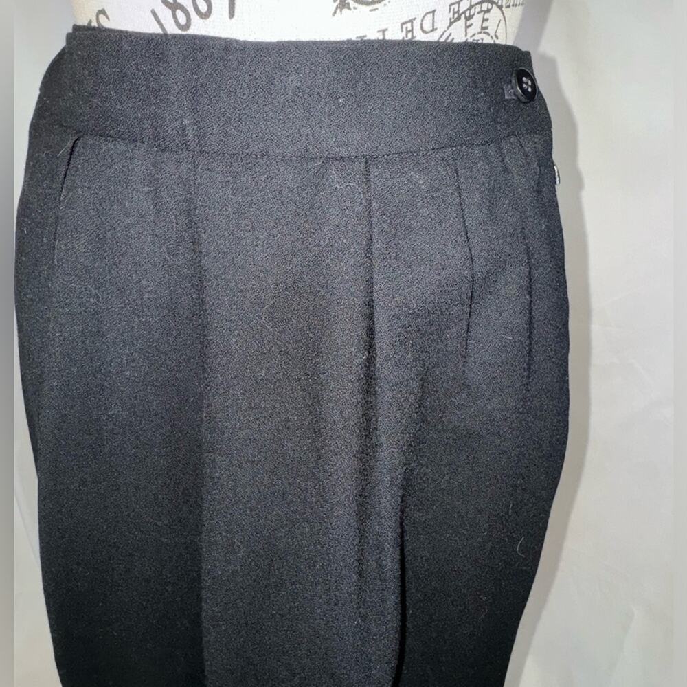 Gorgeous Barrie Pace Black Wool Pant Suit - Picture 11 of 14